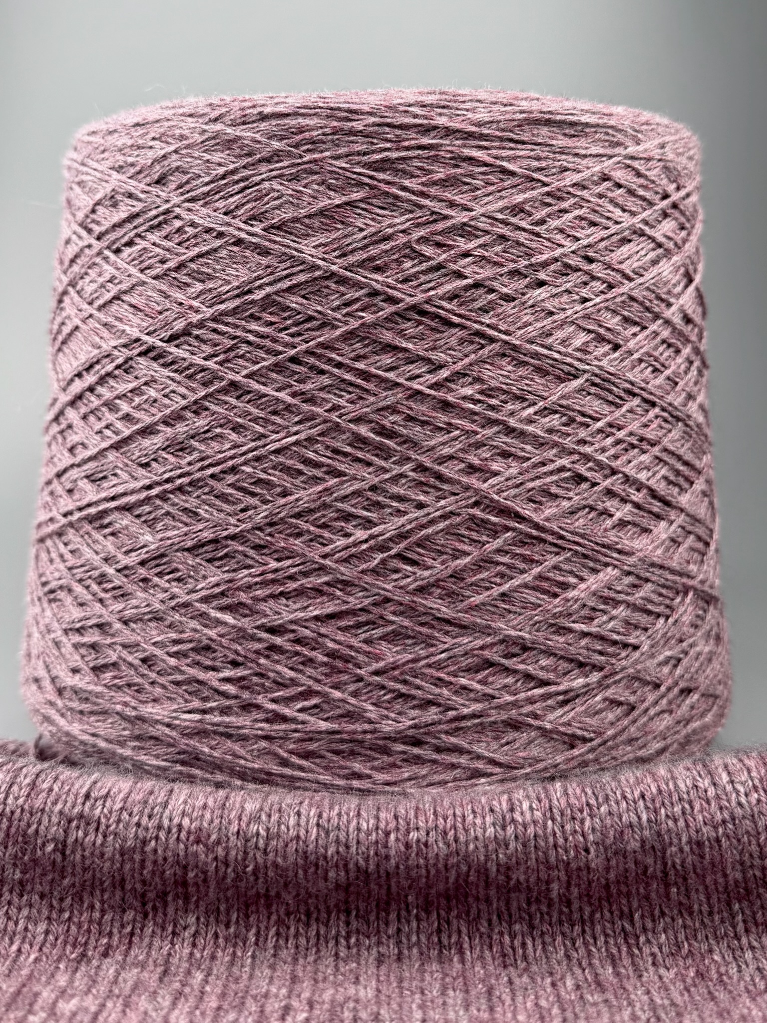 G&G Filati Divino 3/14 – Filato cashmere seta Malva polveroso foto 2